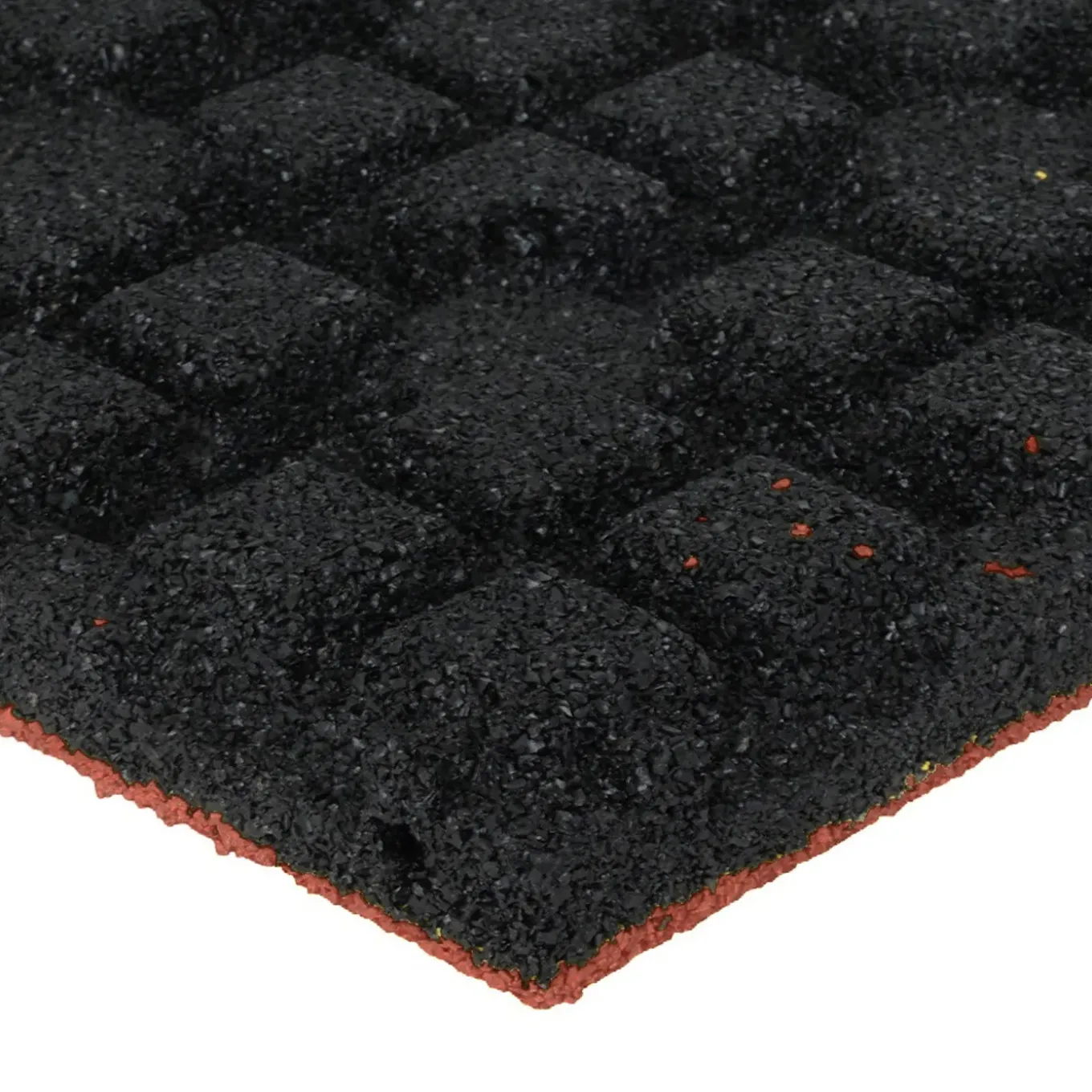 Ivol Rubber Tegel Epdm Toplaag - 50 X 50 Cm - 45 Mm - Rood