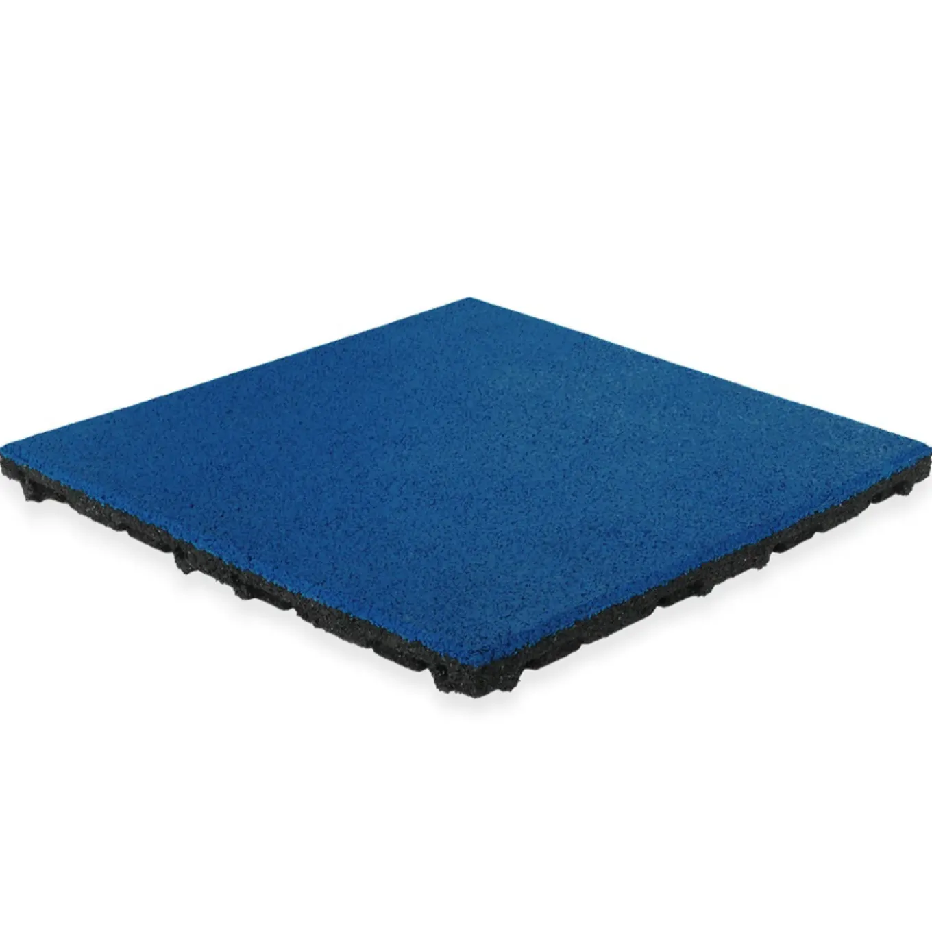 Ivol Rubber Tegel Epdm Toplaag - 50x50 Cm - 45 Mm - Donker Blauw
