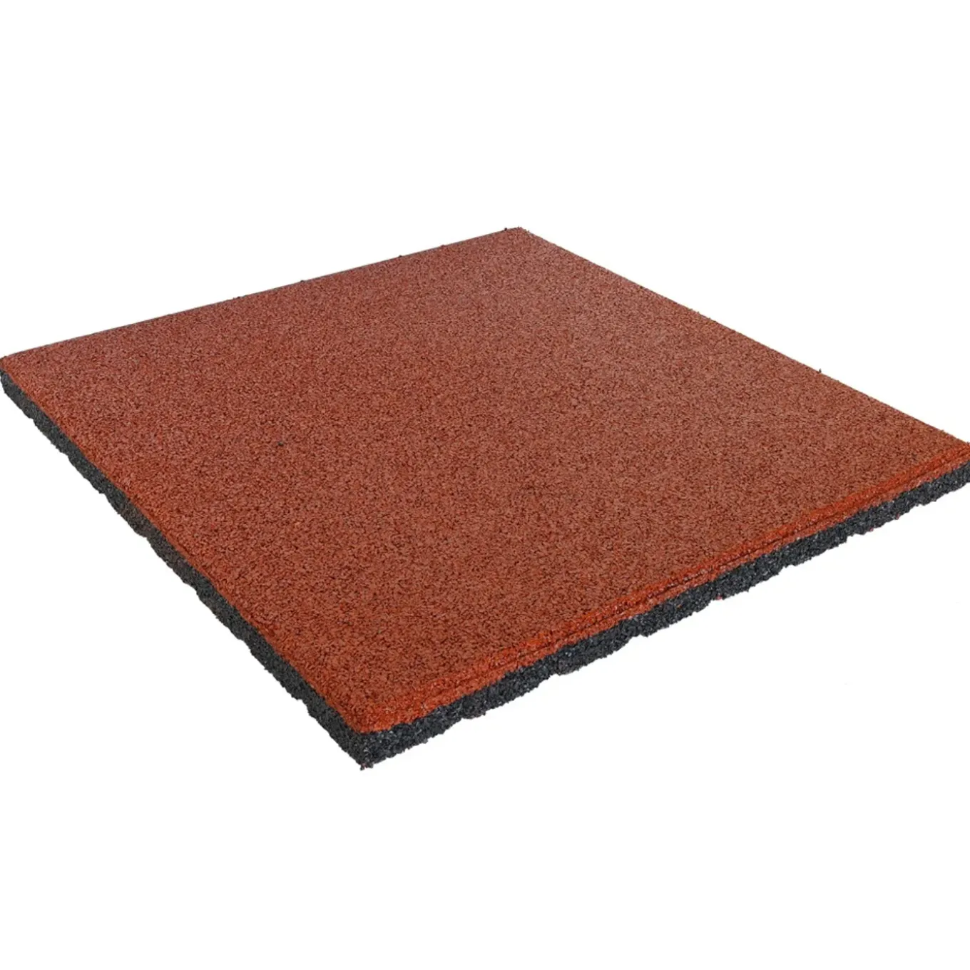 Ivol Rubber Tegel 30mm - 50x50 Cm - Rood
