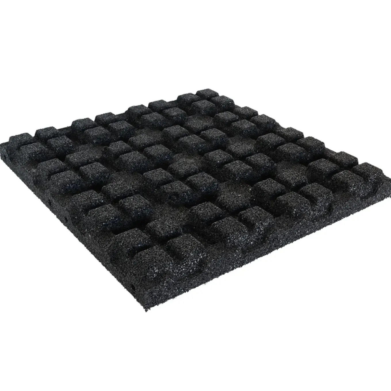 IVOL Rubber Tegel 30mm - 50x50 Cm - Zwart