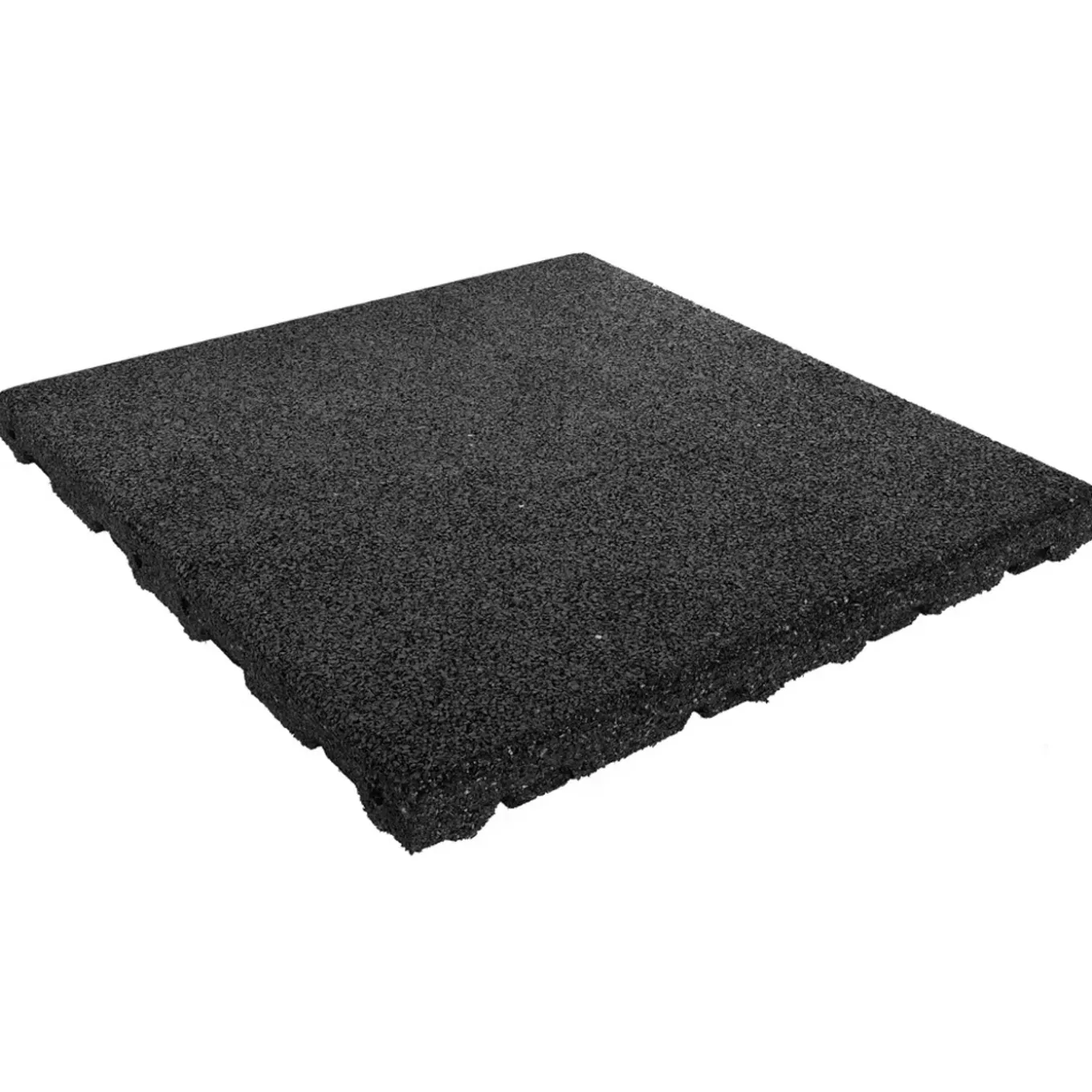IVOL Rubber Tegel 30mm - 50x50 Cm - Zwart
