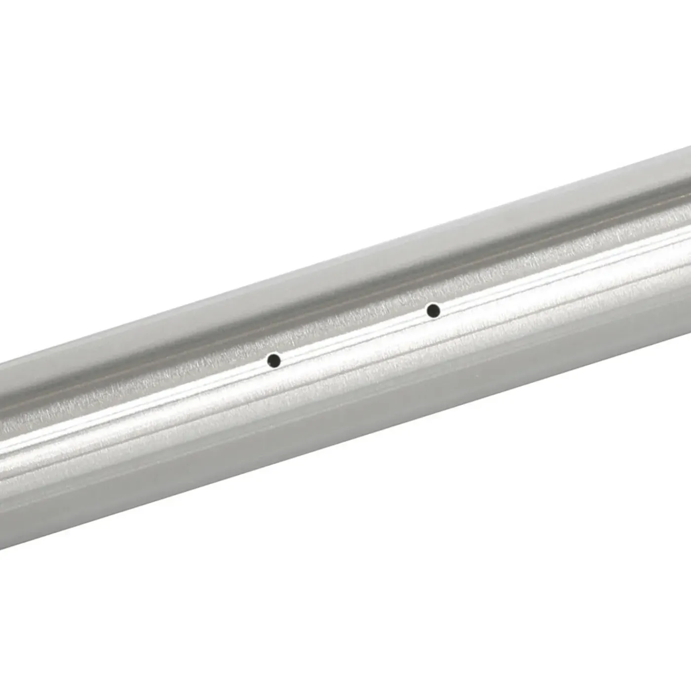 IVOL Rvs Geborsteld Trapleuning 100 Cm + 2 Houders