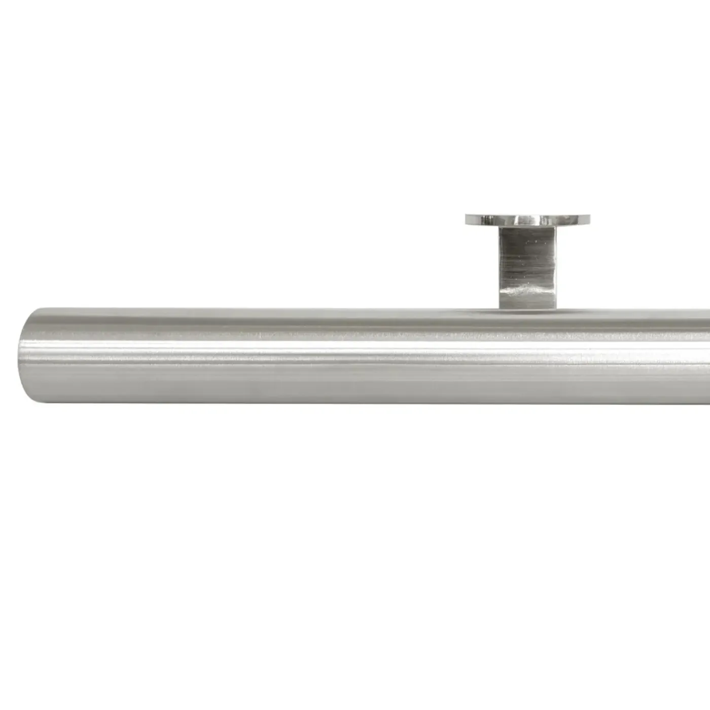 IVOL Rvs Geborsteld Trapleuning 100 Cm + 2 Houders