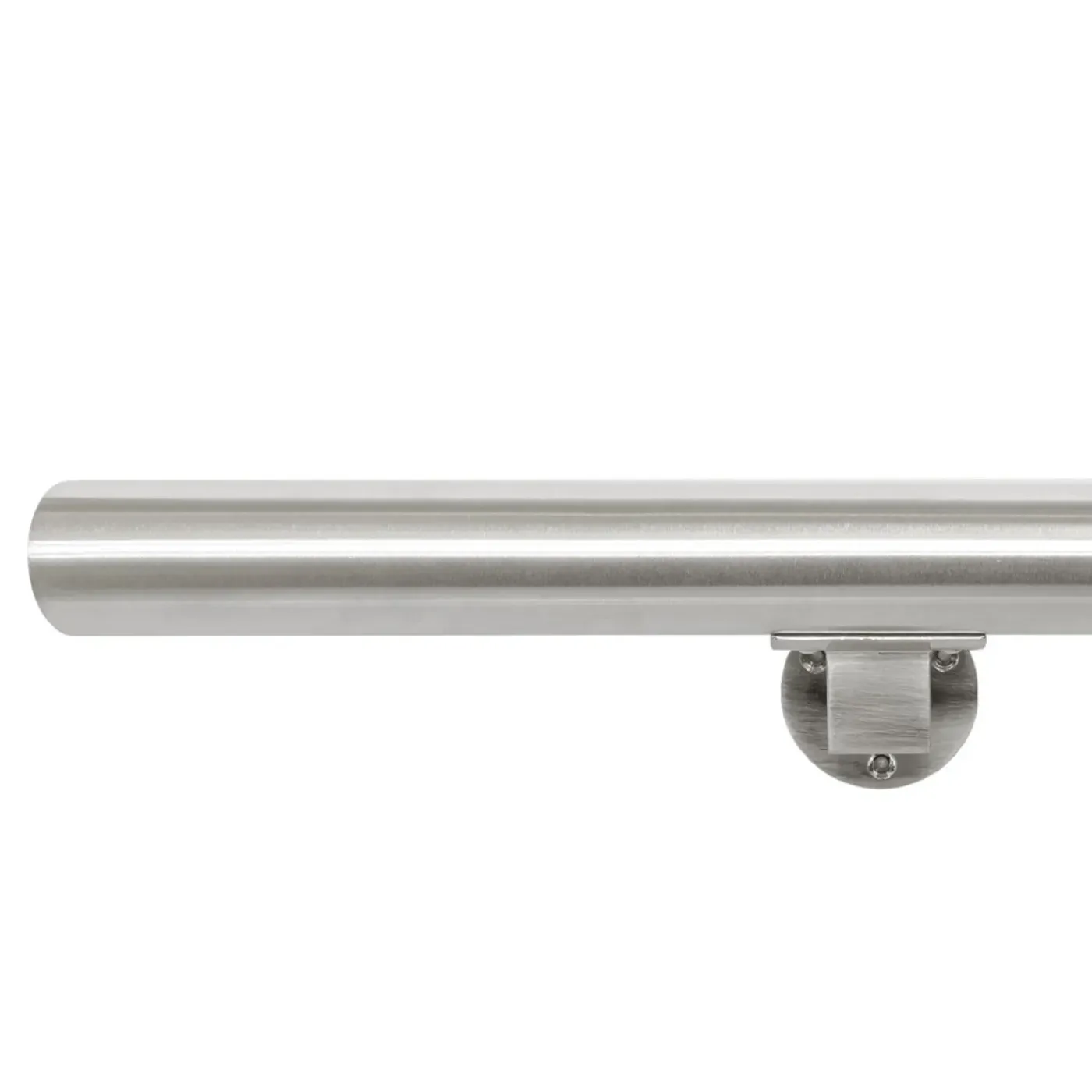 IVOL Rvs Geborsteld Trapleuning 100 Cm + 2 Houders