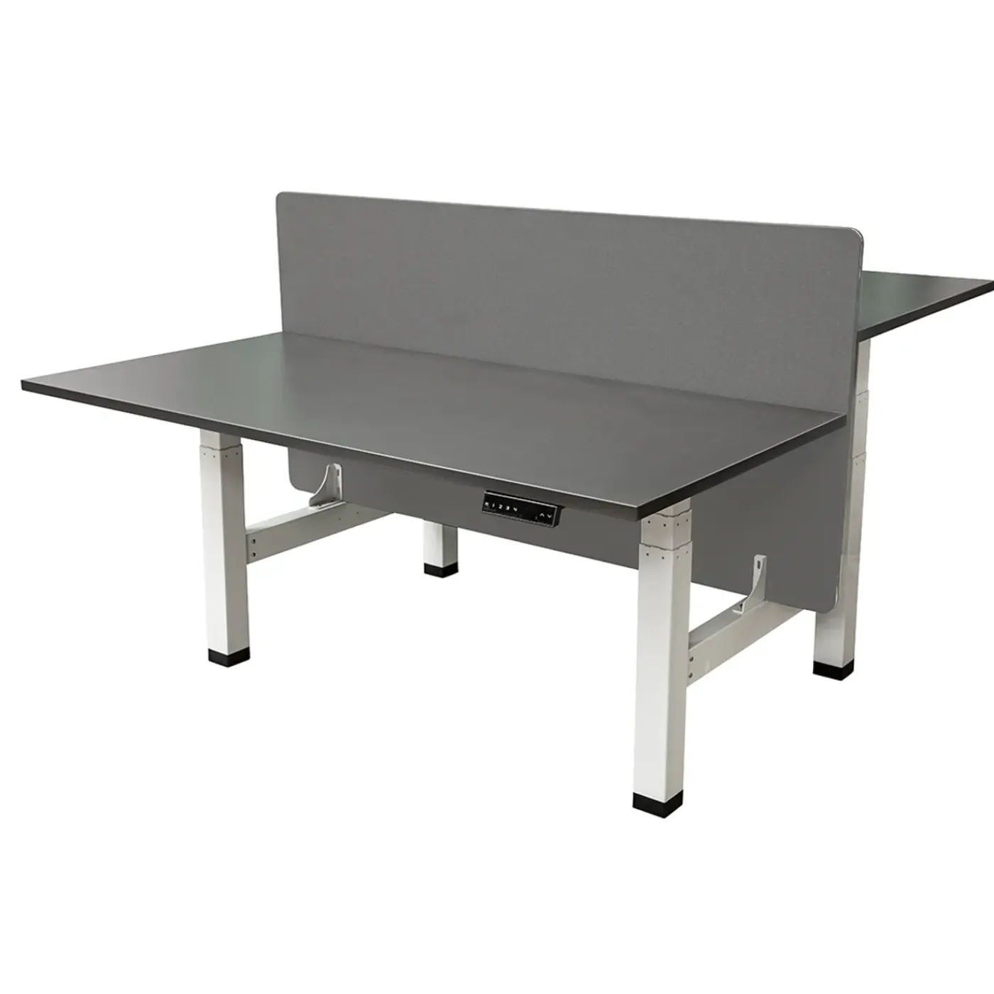 IVOL Tussenwand Duo Bureau 140x80 Cm - Grijs