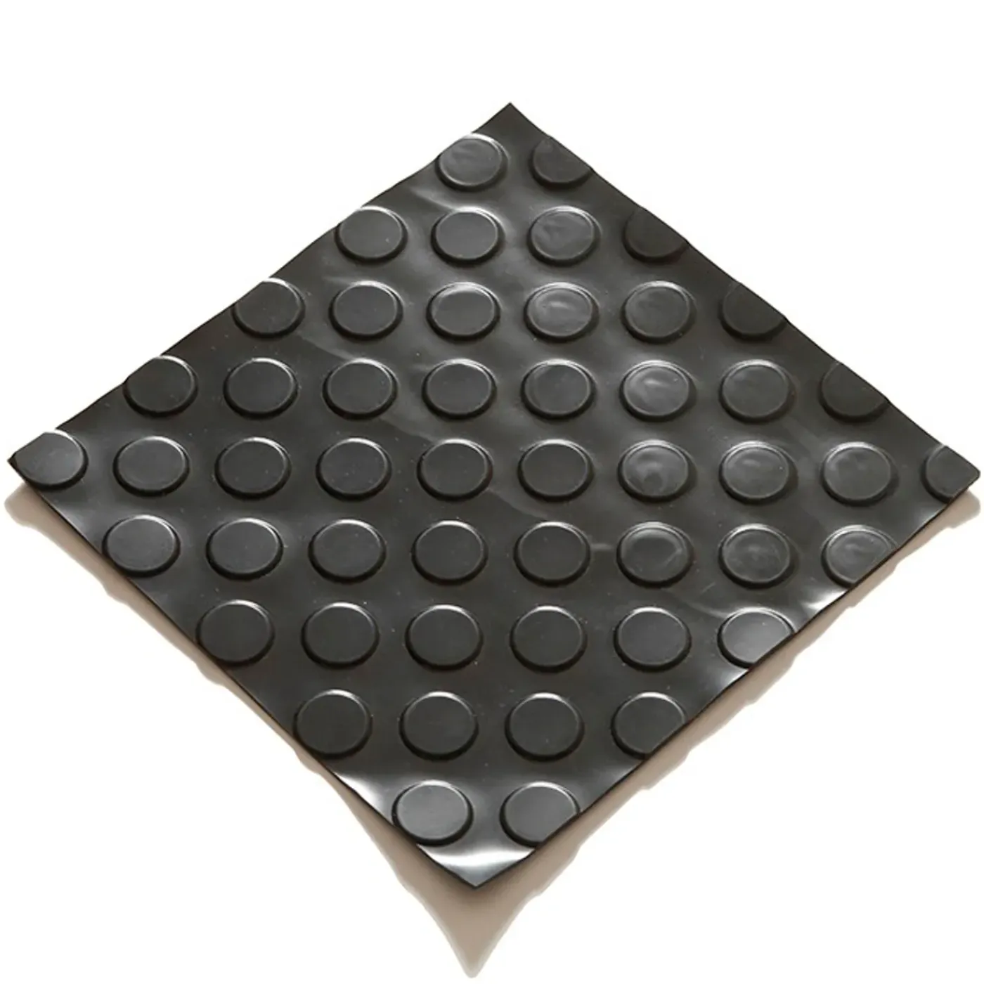 IVOL Ultra Grip Pvc Noppenmat 120 Cm - Zwart - Verkocht Per Strekkende Meter