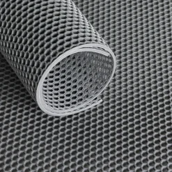 Ivol Ultra Grip Rastermat Honingraatstructuur 120 Cm - Grijs