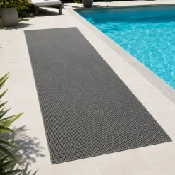 Ivol Ultra Grip Rastermat Honingraatstructuur 120 Cm - Grijs