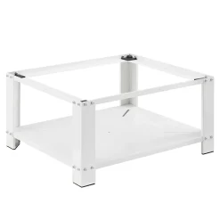 Ivol Wasmachine Verhoger Wit Met Opbergruimte 63 X 54 X 31 Cm