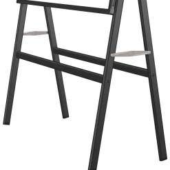 Ivol Whiteboard Op Statief - Magnetisch - 150x120 Cm - Zwart