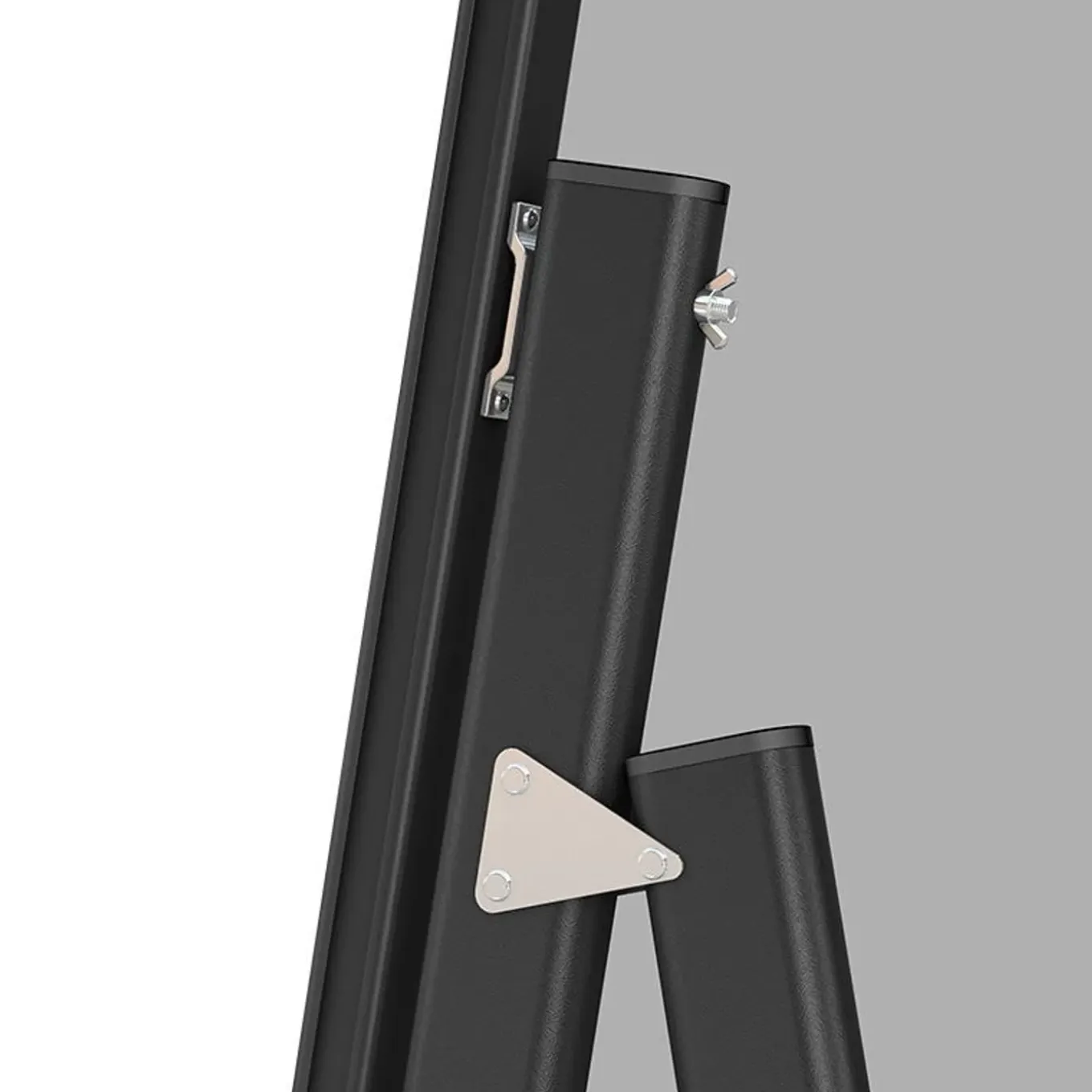 Ivol Whiteboard Op Statief - Magnetisch - 150x120 Cm - Zwart