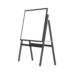 Ivol Whiteboard Op Statief - Magnetisch - 150x120 Cm - Zwart