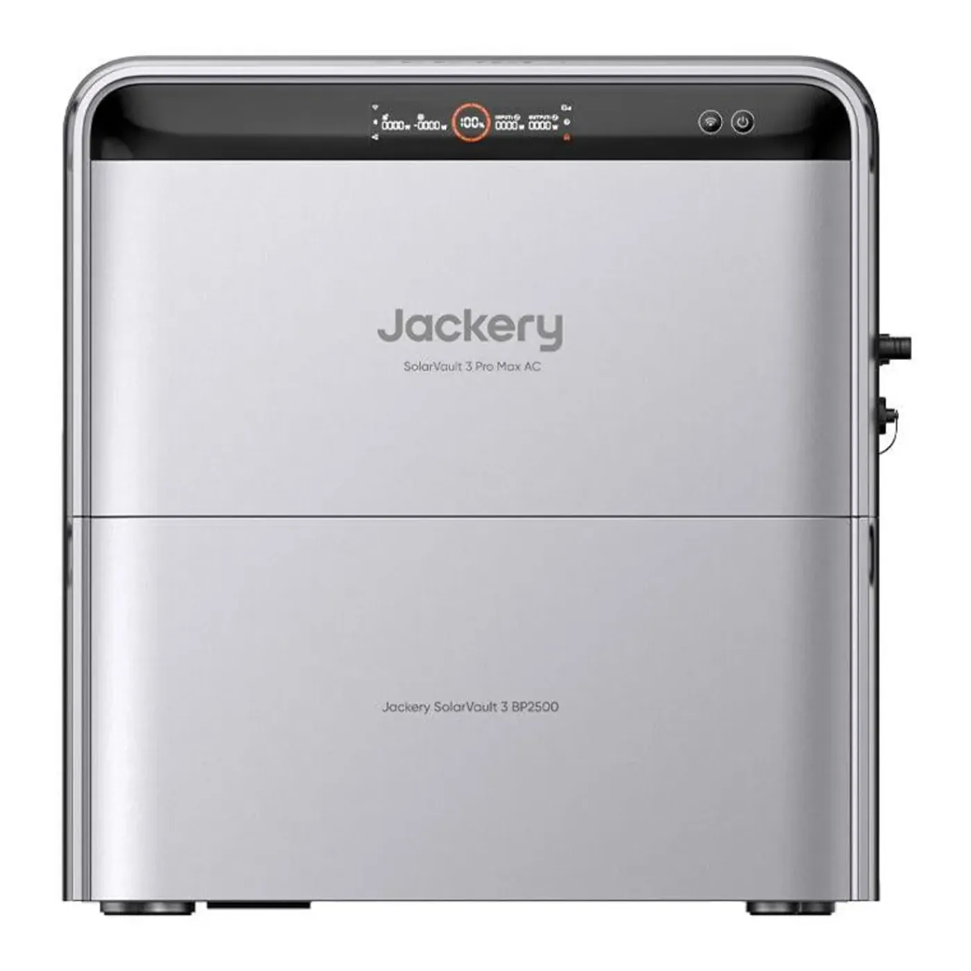 Jackery - Thuisbatterij - SolarVault 3 Pro Max AC + BP2500 - 5,04kWh