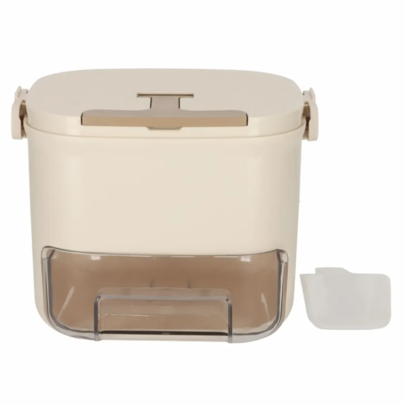 Jens Living Ijsblokjesmaker Beige Met 2 Vormen En Ijslade