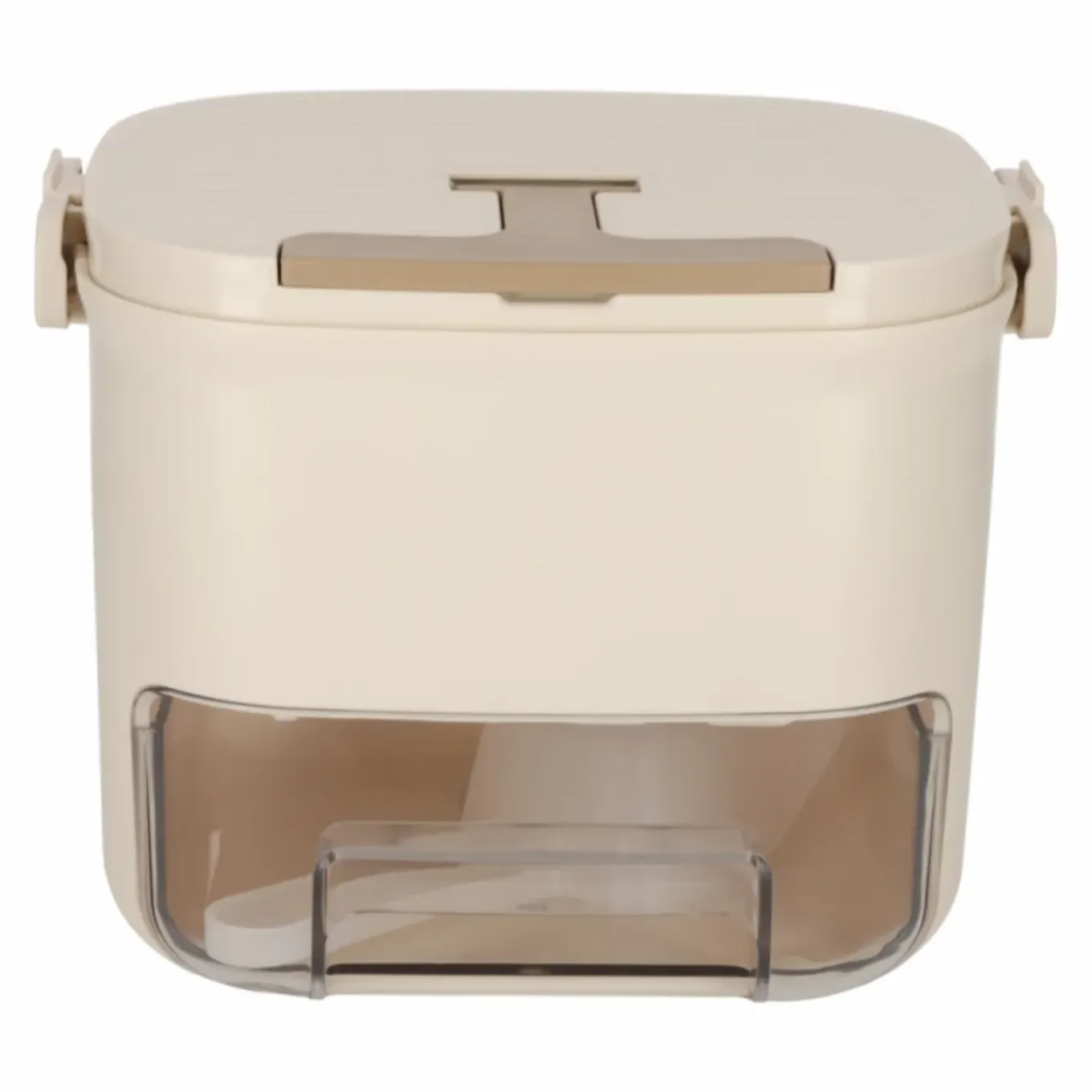 Jens Living Ijsblokjesmaker Beige Met 2 Vormen En Ijslade
