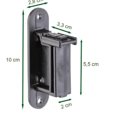 Kence Isolator Lint 20 Tot 40mm Clip Heavy Duty, 100 Stuks