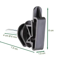 Kence Isolator Lint 20 Tot 40mm Met Schroef, 25 Stuks