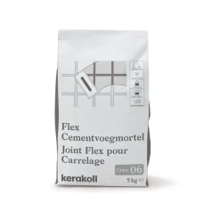 Kerakoll Flexibele Voegmortel Eco 2 - Kleur Lichtgrijs - Waterafstotend - 5 kg