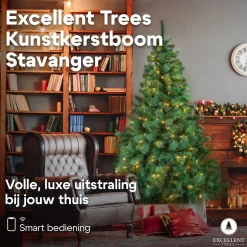 Kerstboom Excellent Trees Led Stavanger 120 Cm Met Verlichting