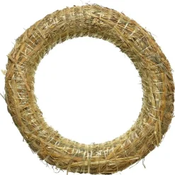 Overig Kerstkrans Stro - 25 Cm - Zelf Decoreren