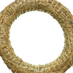 Overig Kerstkrans Stro - 25 Cm - Zelf Decoreren
