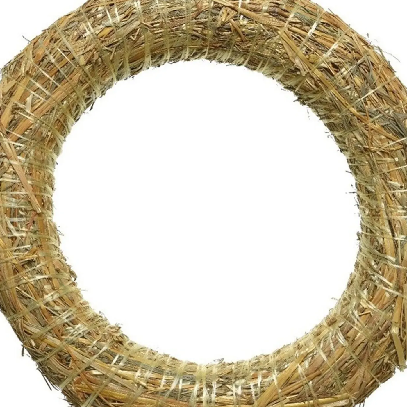 Overig Kerstkrans Stro - 25 Cm - Zelf Decoreren