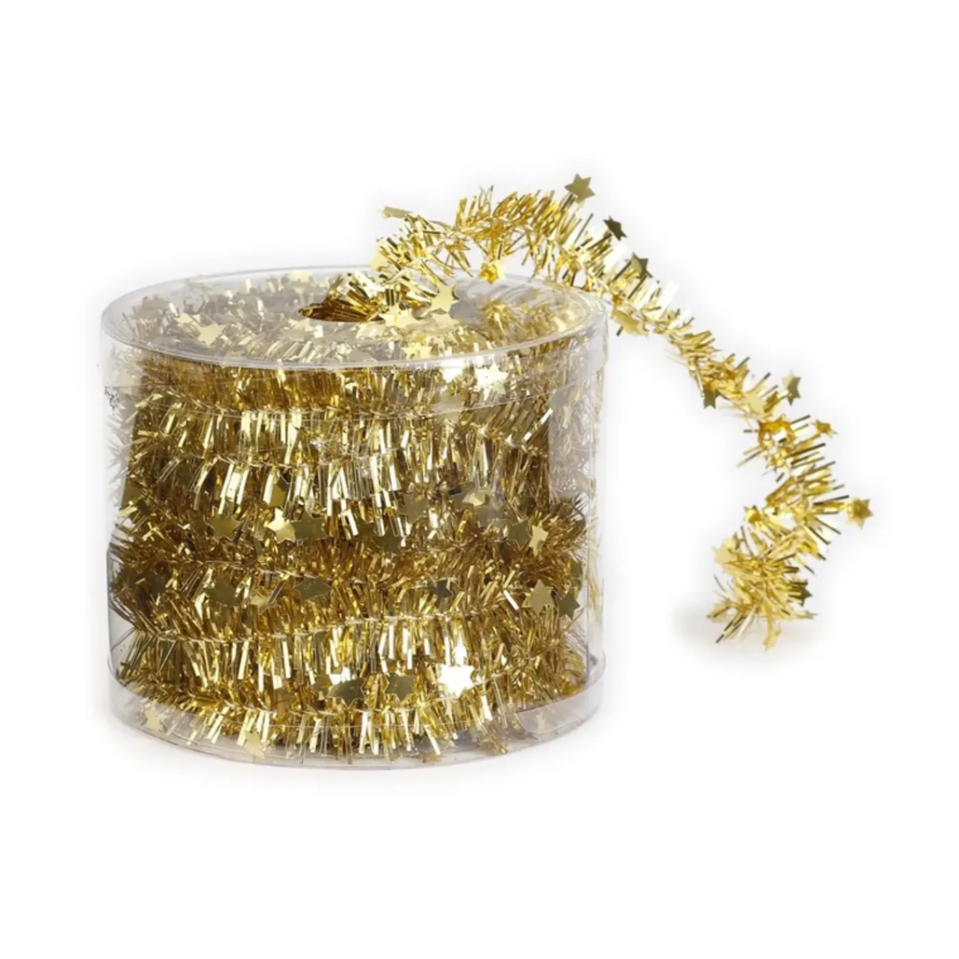 Inge-glas Kerstslinger - Goud - Kunststof/plastic - 3,5 Cm X 700 Cm