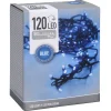 Overig Kerstverlichting Lichtsnoeren - 2x - 120 Led Lampjes Blauw - 9 M