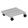 Kesper Plantenpot Trolley - Hout - Grijs - 30 X 30 Cm