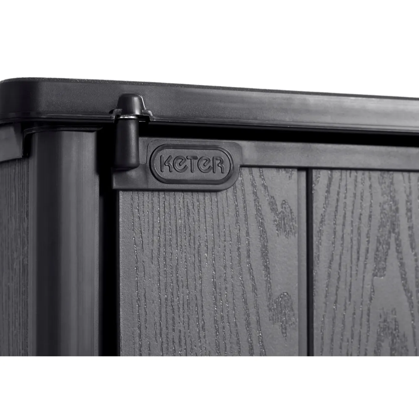 Keter Cortina Alto Tuinkast - 140x73,6x170,4 cm - Grijs