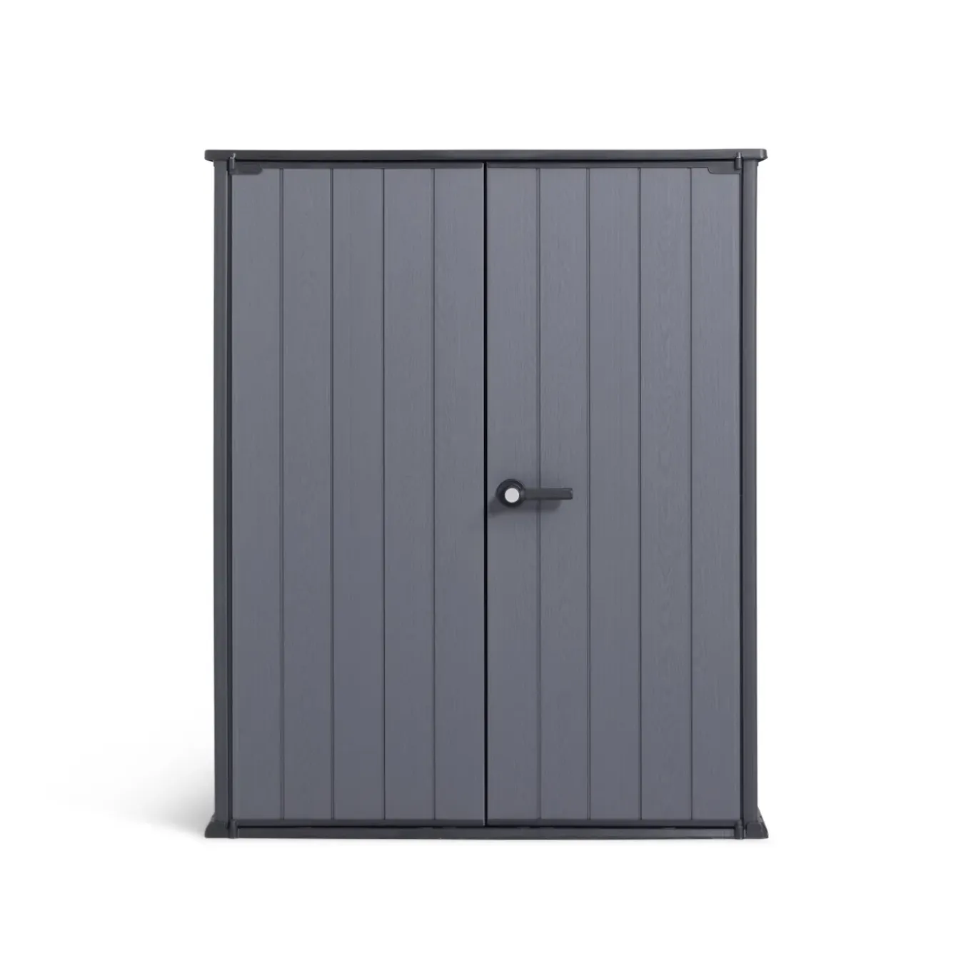 Keter Cortina Alto Tuinkast - 140x73,6x170,4 cm - Grijs