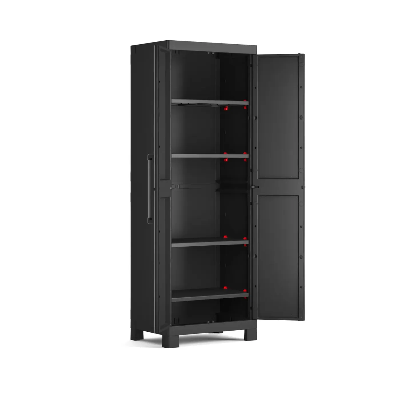 Keter Detroit Opbergkast Hoog - 4 Planken