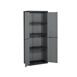 Keter hoge kast Jolly 68x39x166 cm grijs