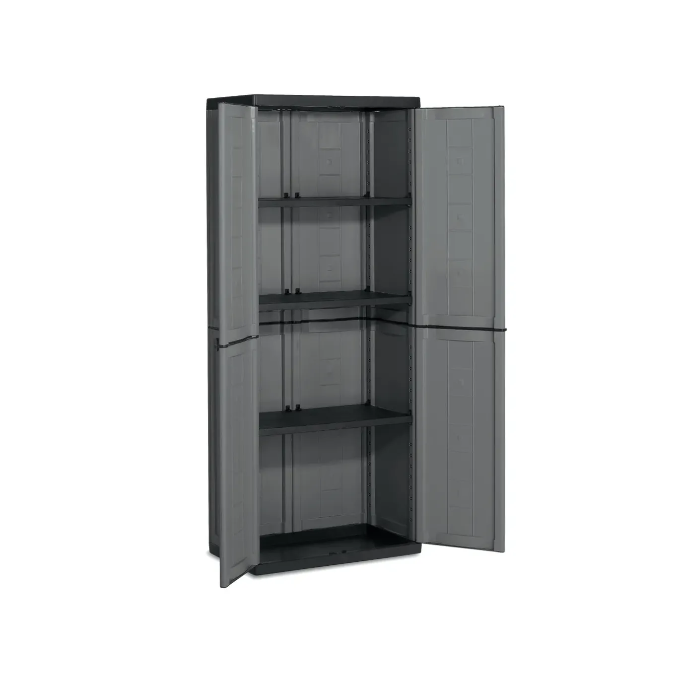 Keter hoge kast Jolly 68x39x166 cm grijs