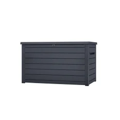 Keter Kussenbox Ontario - Houtlook - Antraciet - 870L - 147x83x86cm