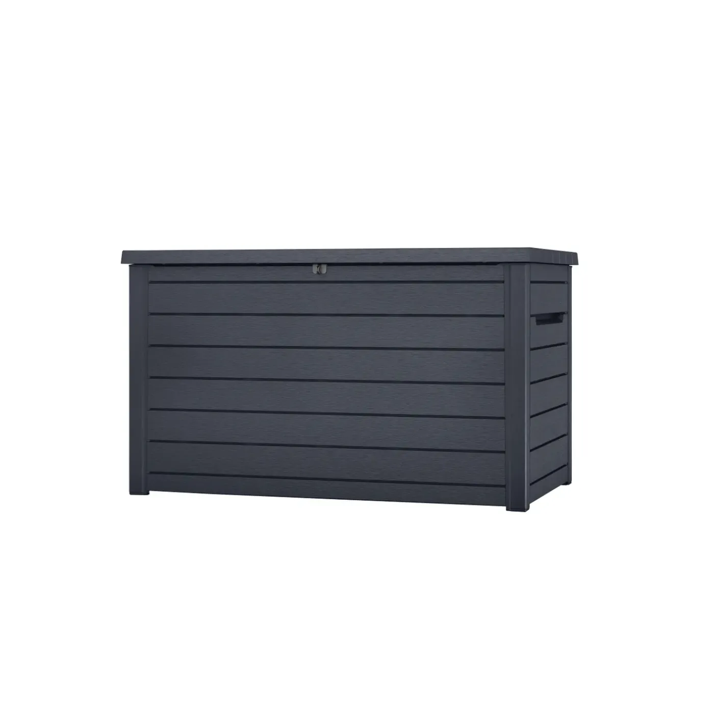 Keter Kussenbox Ontario - Houtlook - Antraciet - 870L - 147x83x86cm