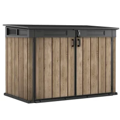 Keter Kussenbox Signature Ashwood - Houtlook - Grijs - 2020L - 190x109x132cm