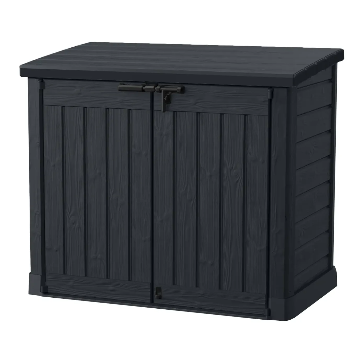 Keter Kussenbox Store-It-Out Max - Houtlook - Grijs - 1200L - 145,5x82x125cm
