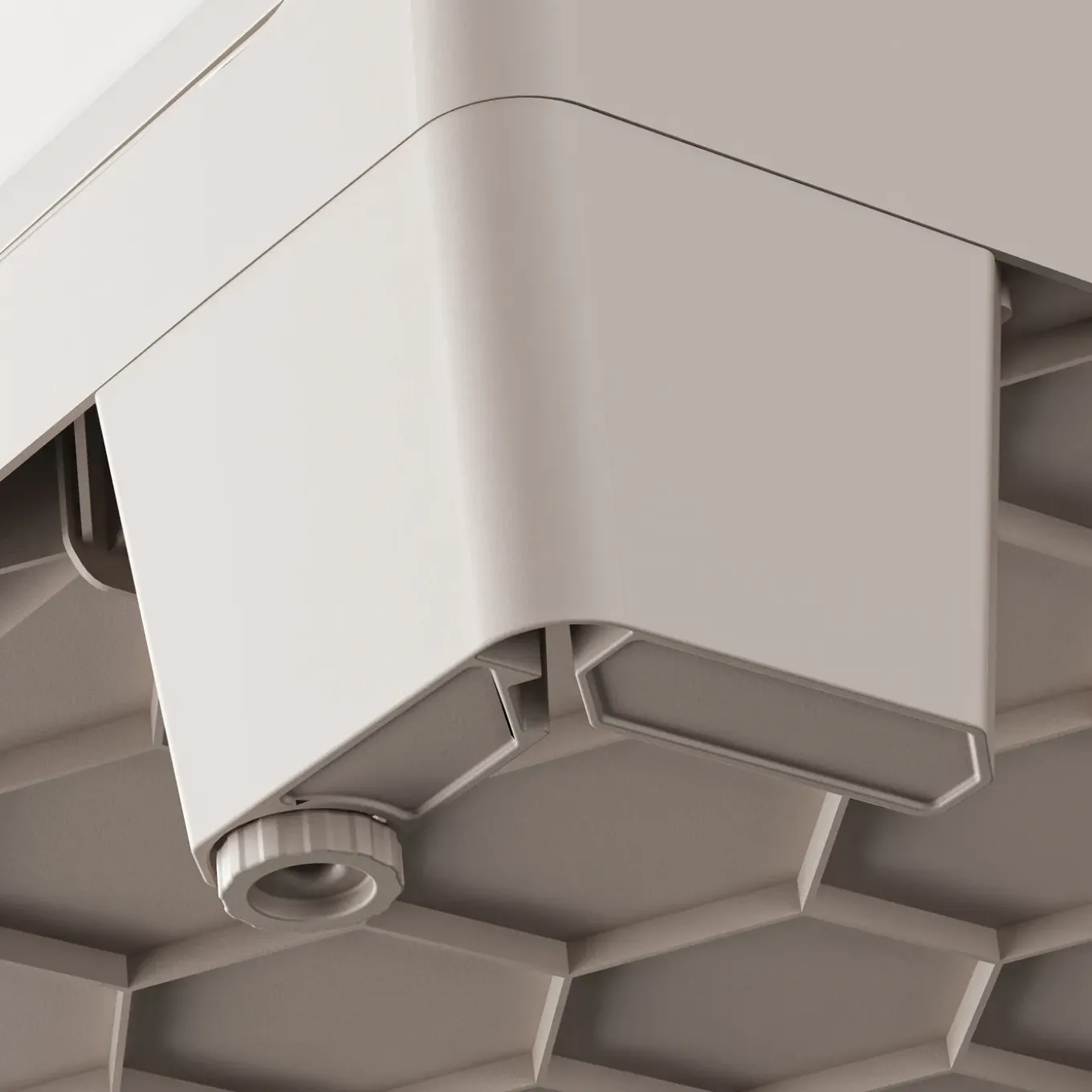 Keter lage kast Gulliver zand beige
