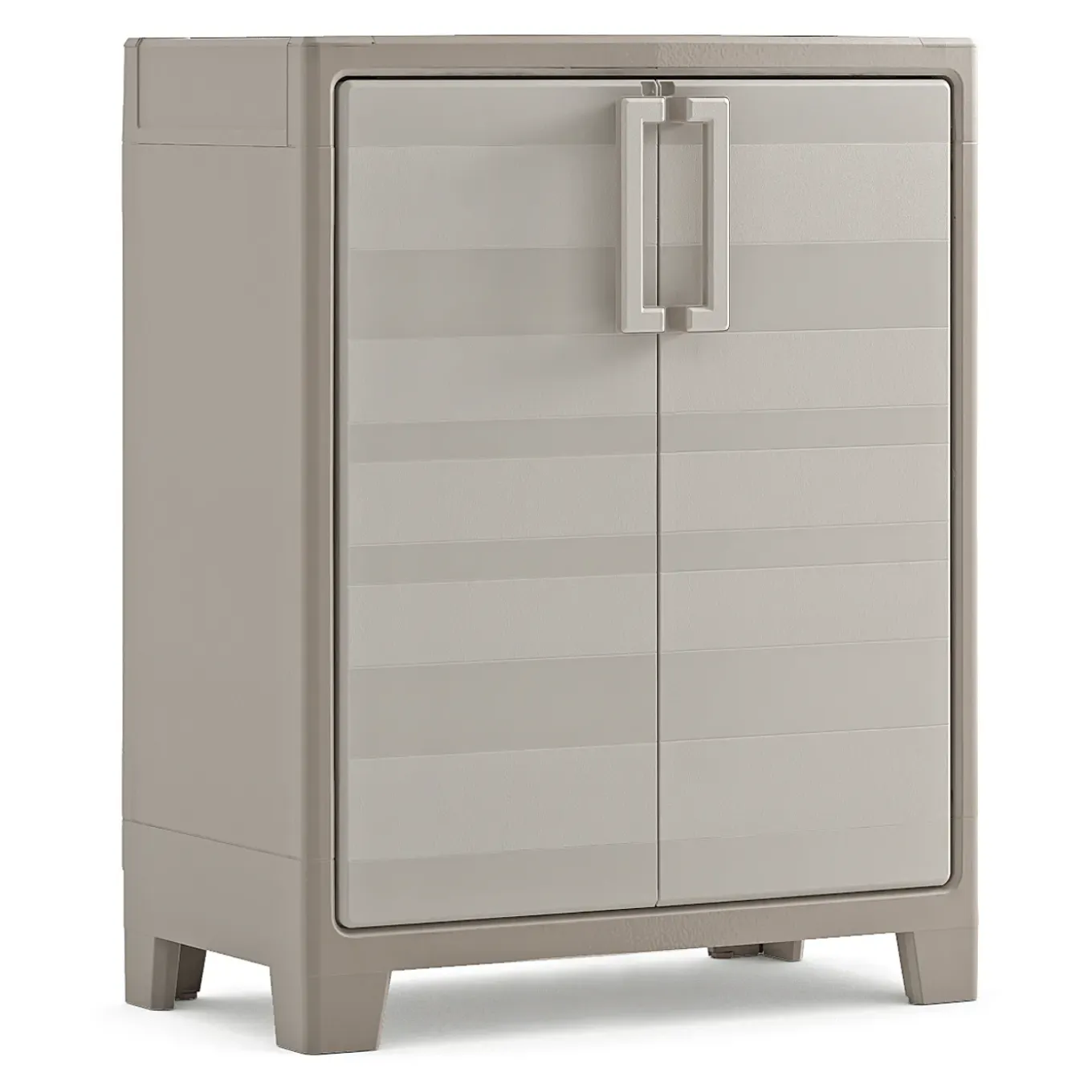 Keter lage kast Gulliver zand beige