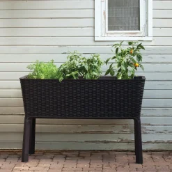 Keter moestuinbak Easy Growing zwart 114x49,3x75,7cm