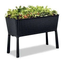 Keter moestuinbak Easy Growing zwart 114x49,3x75,7cm