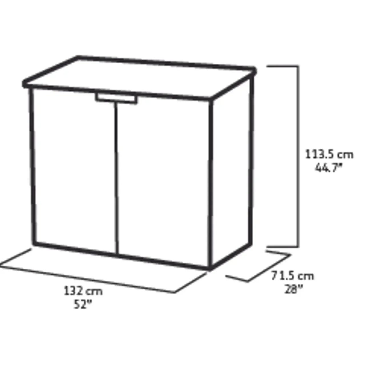 Keter Opbergbox Store-it-out Prime - Kunststof - Grijs - 880L