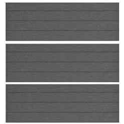 Keter paneel DuoTech Marly grijs 180x60cm 3 stuks