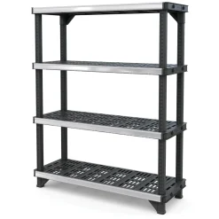 Curver Keter Stellingkast - Fused - 152,4x122,1x45,7cm - Draagkracht 180kg - Zwart