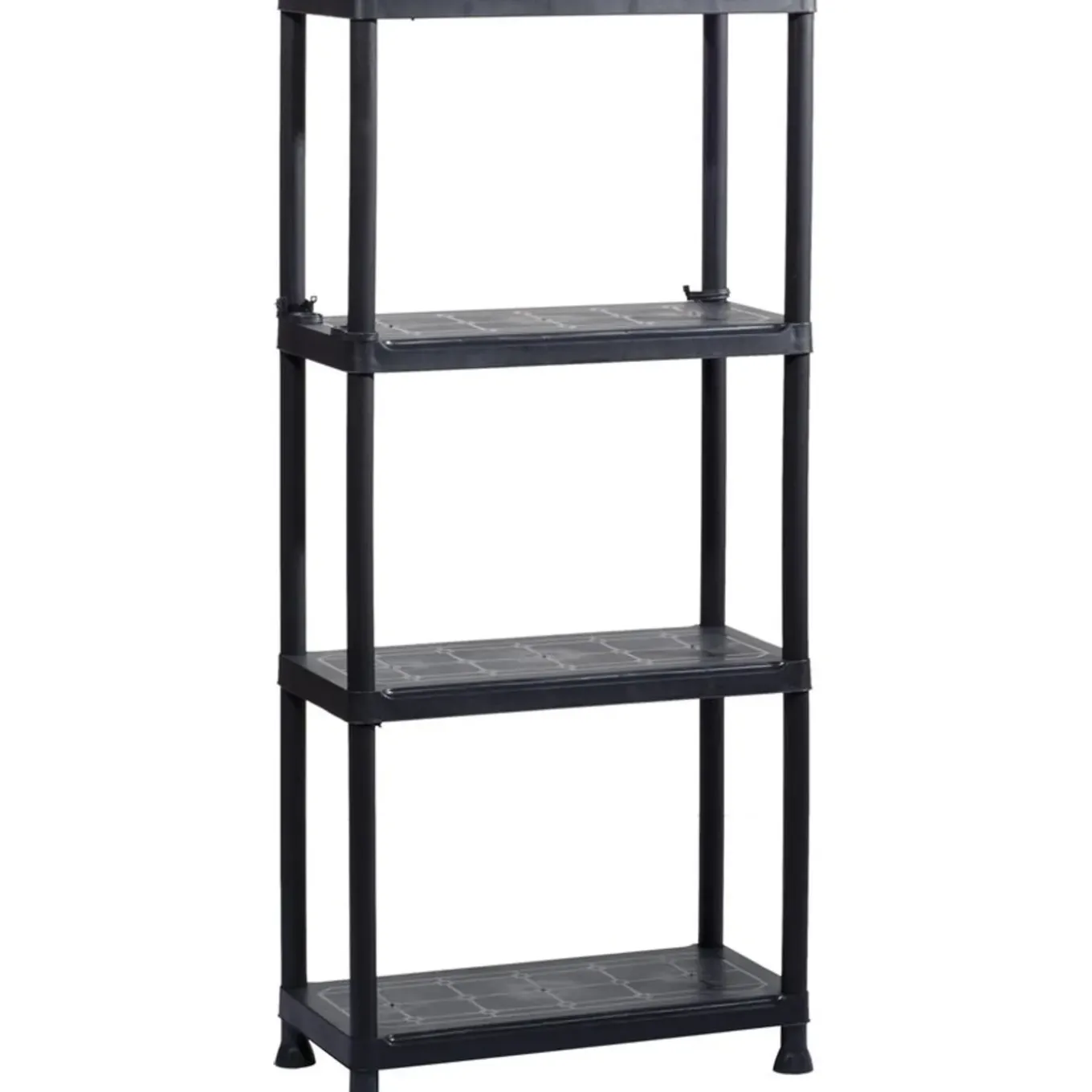 Keter Stellingkast - 135x60x30cm - Draagkracht 20kg - Zwart