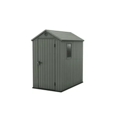 Keter Tuinhuis Darwin 46 - Kunststof - Groen - 125,8x184,5x205 cm - 2,32m²