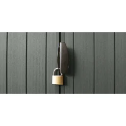 Keter - Tuinhuis Darwin 66 - Kunststof - Groen - 190x183x221cm - 3,48m²