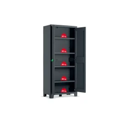 Keter tuinkast Moby antraciet 182x44x80CM