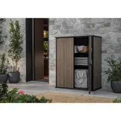 Keter Venetian Tuinkast - 140x73.6x170.4cm - Bruin